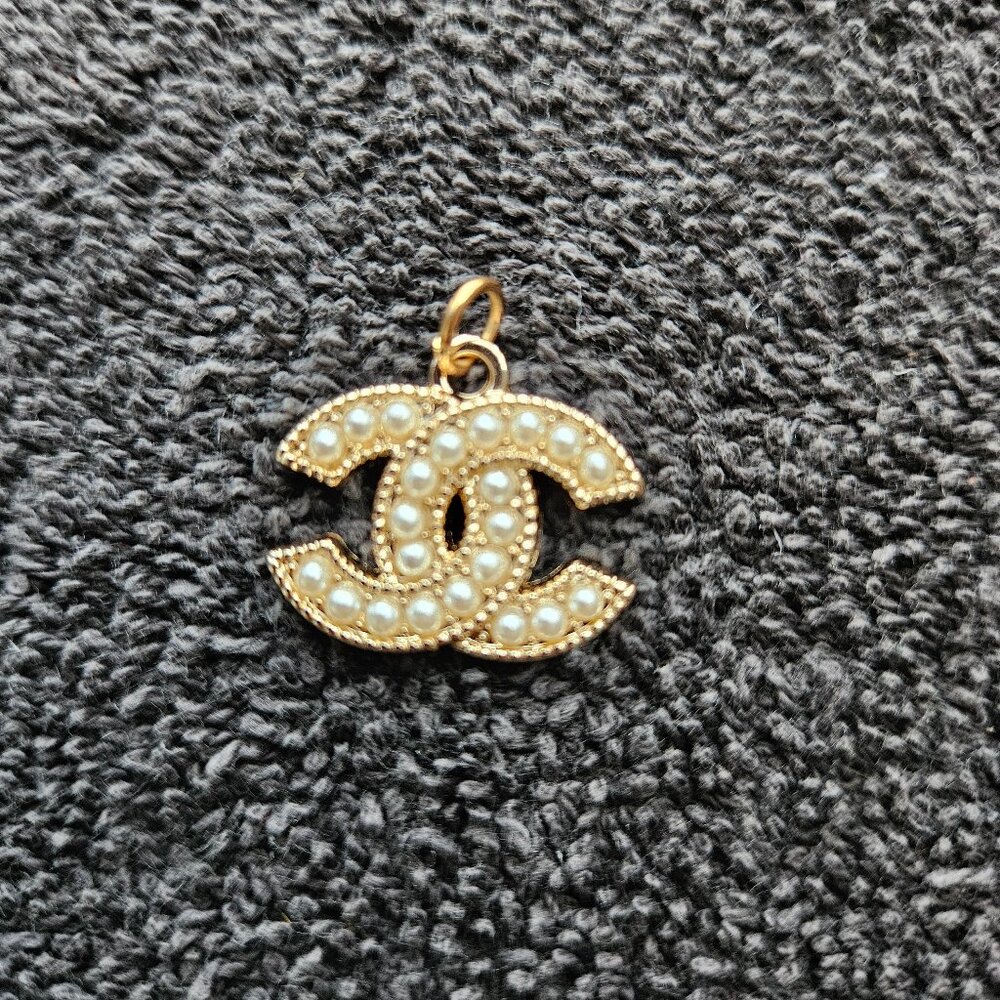 Beautiful Gold and Pearl Charm